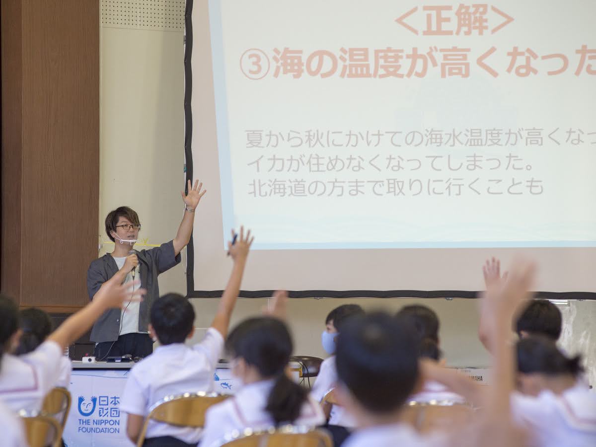 小学生が海のクイズに挑戦 子ども海のクイズ王プロジェクトイベントが長崎で初開催 みんなの海の新聞